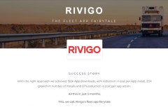 RIVIGO The Fleet App Fairytale